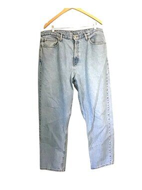 POLO JEANS- LIGHT WASH STRAIGHT LEG MEN'S JEANS SIZE 40X30